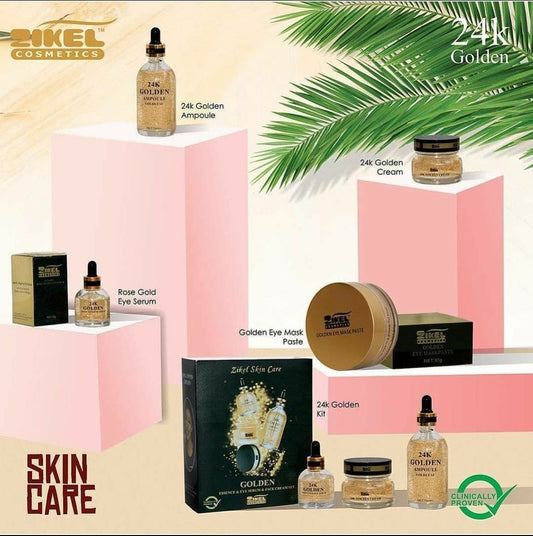 Zikel 24k Skin Care kit